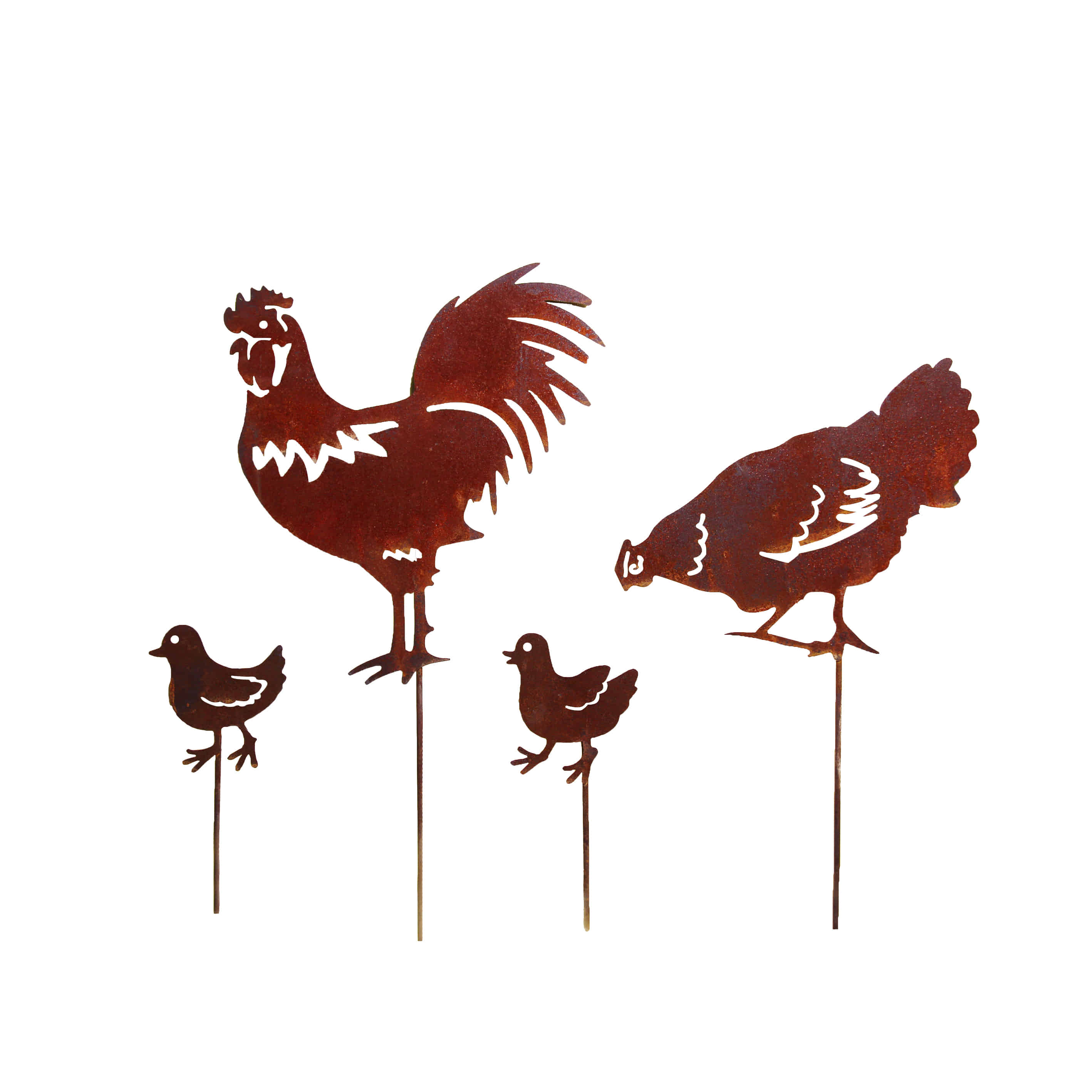 정원소품 닭가족 옵션선택형 스틱형